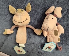 Jellycat Finger Puppets. Pig Bundle.  Retired 2 pink puppets VGC with Tags
