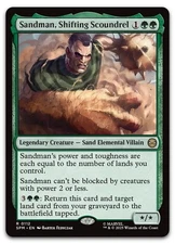 Sandman, Shifting Scoundrel #112 (NM) Spider-Man SPM Magic MTG