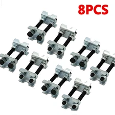 8 PCS MINI COIL SPRING COMPRESSOR ADJUSTABLE SPRING STRUTS SHOCKS ADJUSTER TOOL