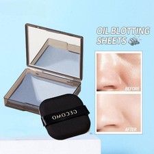 100 Sheets Disposable Oil Blotting Sheets Makeup Holding Oil Paper For Face T1X8