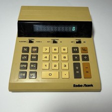 Vintage Radio Shack Desktop Calculator 65-960 EC 2010 - Working