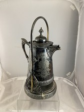 Antique Rogers Smith & Co Victorian Era Tilting Pitcher