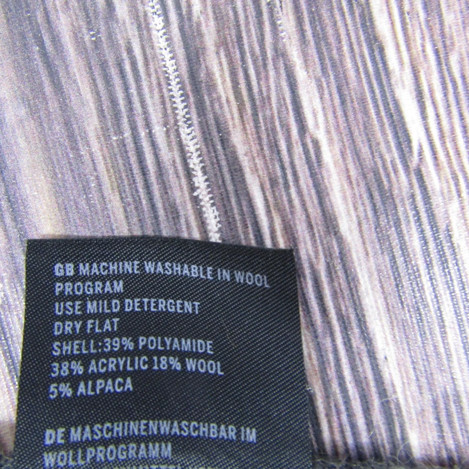 Weekday MTWTFSS Gatito Tejido Leggings Mujer Pequeños Gris Carbón Mezcla Alpaca Foto 4 de 4