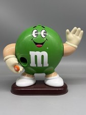 M&M&rsquo;s Green Candy Dispenser 1993 Mars Vintage S&uuml;&szlig;igkeitenspender Figur