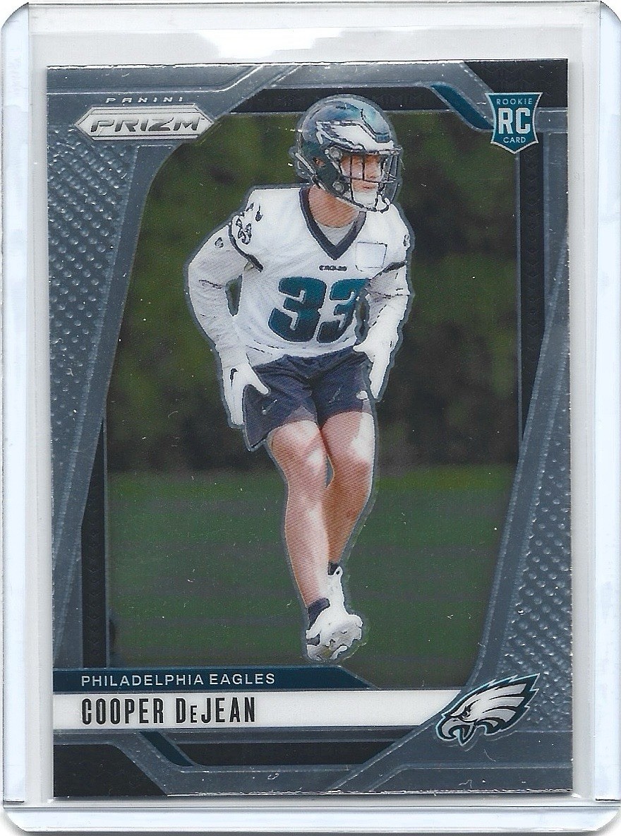 2024 Panini Prizm - Cooper DeJean - PHI Eagles Rookie CB! #321 (RC)