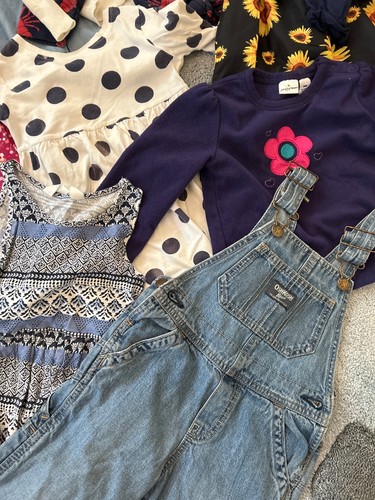Clothing lot 25 pieces; Toddler 24m/2T; mixed brands, tops, bottoms, dresses - 第 4/7 張圖片