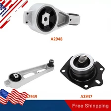 Set 3PCS For 2002-2005 Dodge Neon 2.0L Engine Motor Mount  for Auto Trans US