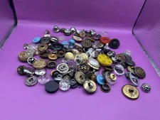 Estate Find Junk Drawer lot Vintage Collectibles  Jewelry Buttons