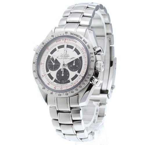 OMEGA SPEEDMASTER BROAD ARROW LATRAPORTE 3582.31 44mm SS Silver / Black #C3077