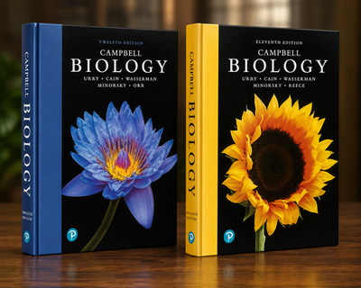 #ad Campbell Biology 11th amp; 12th Edition Hardcover Textbook Set Pearson Free Shiping $299.99