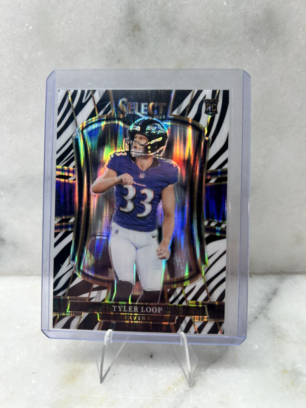Tyler Loop Panini Select #161 Zebra Shock
