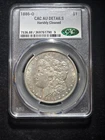 1886 o Morgan Silver Dollar - CAC AU Details