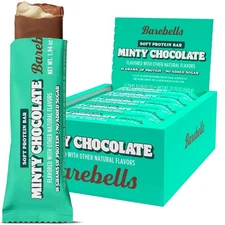 Barebells Soft Protein Bar Minty Chocolate 12 bars - Exp:02/26