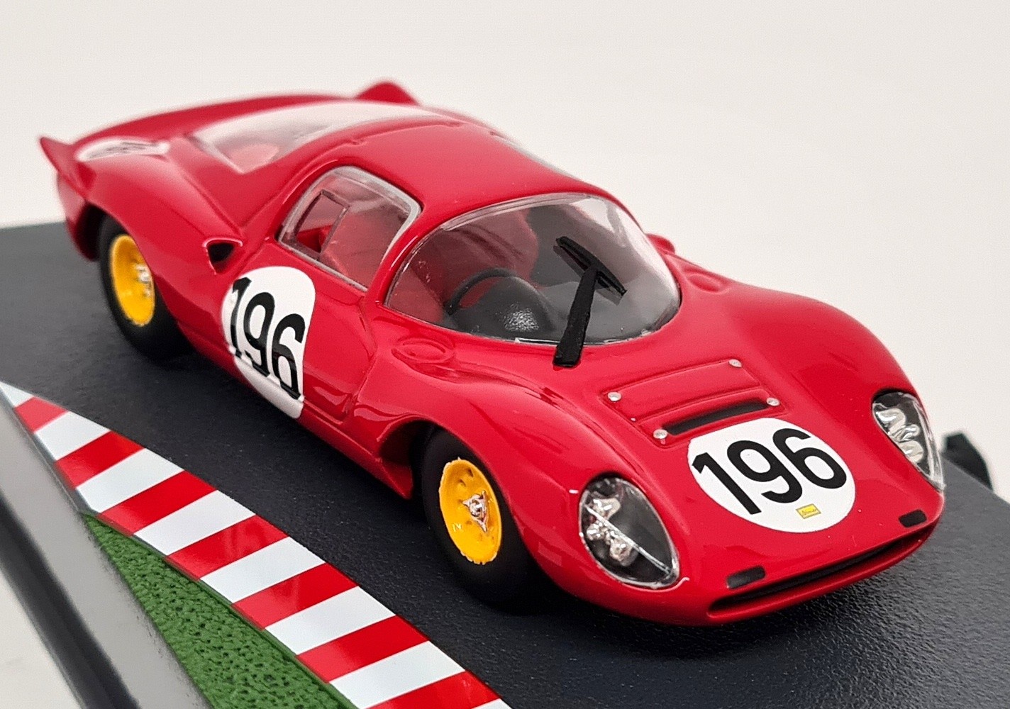 Altaya 1/43 - Ferrari Dino 206 S Targa Florio 1966 #196 Diecast Model Car