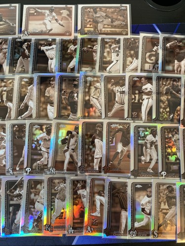 2025 Topps Chrome Baseball Sepia Refractor Lot (65) - HUGE LOT ⚾️🔥 - Picture 5 of 6
