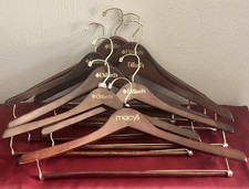 Wood Suit Hangers Clothing Pants Jackets BRN GL -8 Total: 7 Dillard s 1 Macy s