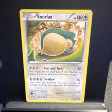 The Pokémon Company Snorlax 77/124 Fates Collide Regular Rare Basic 140 HP on eBay