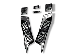 Rock Shox TK 30 2021 Fork Decals Suspension Sticker Adhesive White Camo
