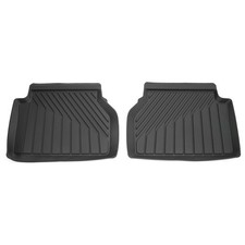 Original Audi A6 (C9) Gummi Fußmatten hinten Gummimatten Allwettermatten schwarz