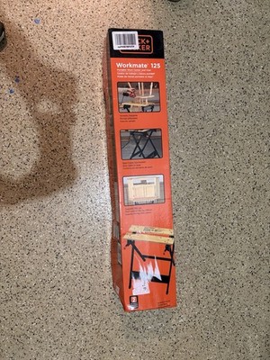Black and Decker Workmate 125 Portable Work Bench 350 pound capacity