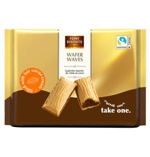 Waffelwellen 300g - zart, knusprig & unwiderstehlich - Waffeln mit Kakaocremef&uuml;l