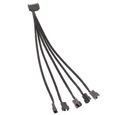 15-Pin to 5 Fan Adapter Cable to 3 Pin/4 Pin PMW PC Case Fan Adapter7189