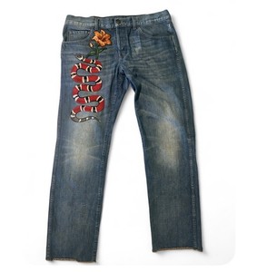 Gucci Embroidered Denim | eBay