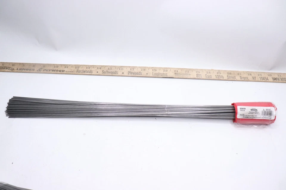 (100-Pk) Banderas de estaca de marcado Irwin rojas 2,5" x 3,5" x 21" 203420 Foto 2 de 3