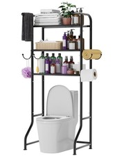 3-Tier Over The Toilet Storage Shelf Bathroom Organizers and Storage Over Toi...