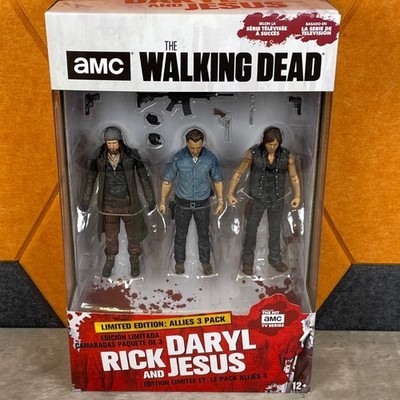 McFarlane The Walking Dead Allies 3 Pack Rick Daryl Jesus 5 Inch Action Figures