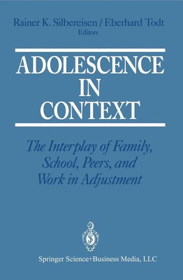 Eberhard Todt (u. a.) | Adolescence in Context | Taschenbuch | Englisch (2013)