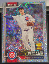 2026 Topps Series 1 Celebration Confetti  #27 Matt Shaw  Cubs