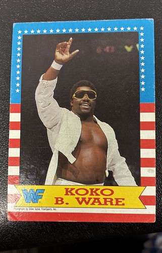 1987 Topps WWF Koko B. Ware #5 card