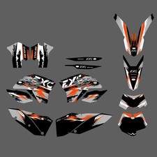 Adesivi decalcomanie grafiche per KTM 200 250 300 400 450 530 EXC 2008 2009 2010 2011