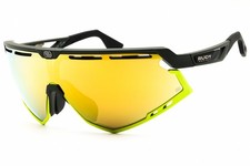 RUDY PROJECT SP520513 0000 Sunglasses Matte Green Frame Yellow Lenses 44mm