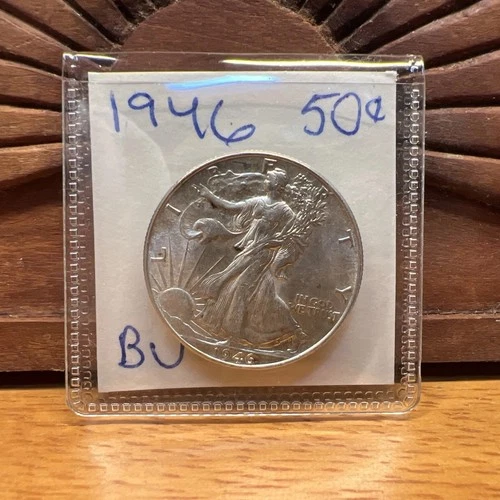1946 Walking Liberty Half Dollar Gem BU