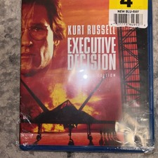 Executive Decision Blu-ray Sealed Kurt Russell Action Thriller Feature Movie