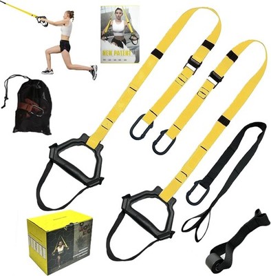 Moulyan Bodyweight Resistance Training Straps,Suspension Training Straps Comp...