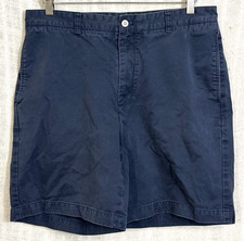 Vineyard Vines Men's Size 34 Navy Blue 9" Cotton Twill Summer Club Shorts