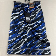 AND 1 Shorts 8  Inseam Men  s XL 40-42 Basketball Athletic Jogging Blue Black