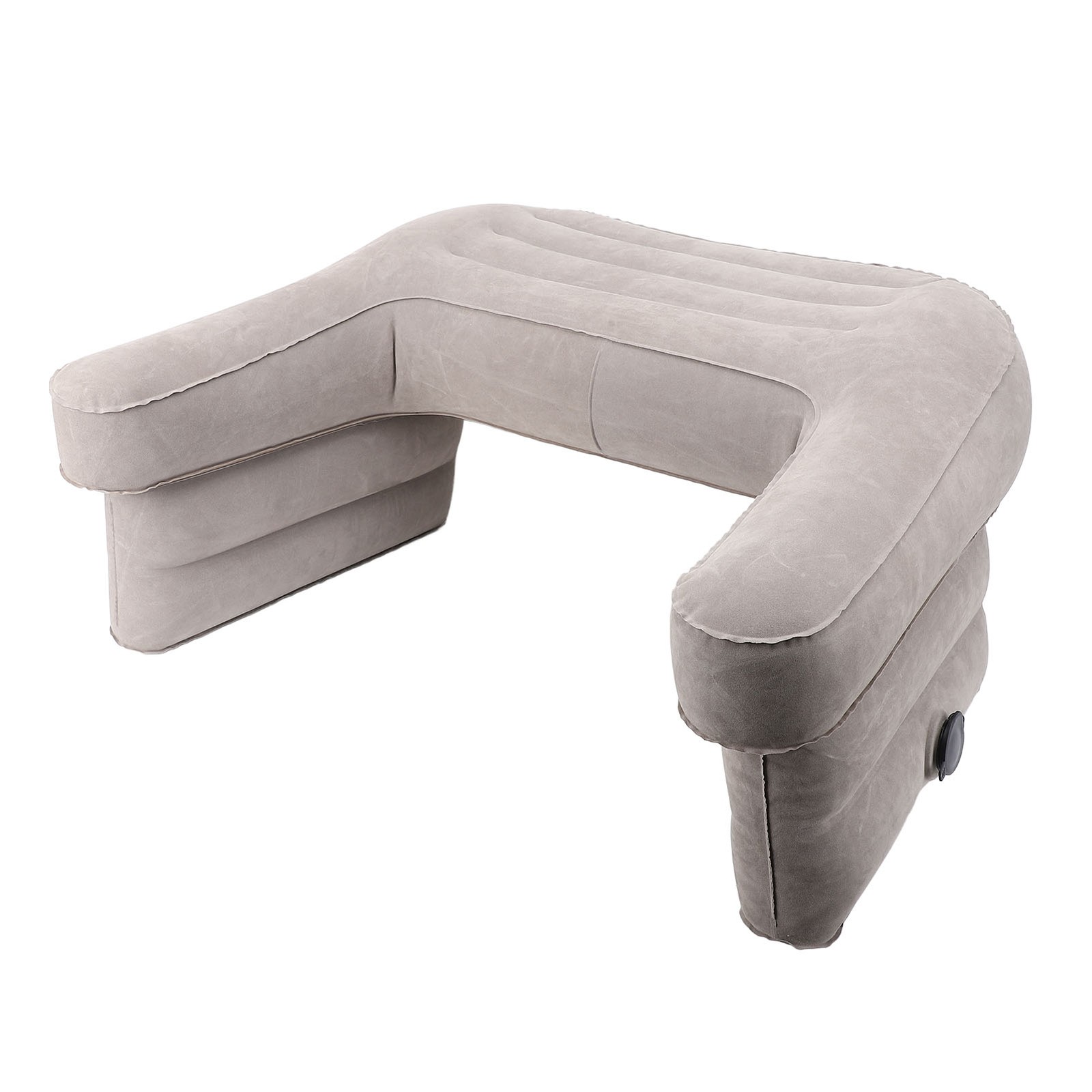 Inflatable Gaming Pillow PVC And Flock Adjustable Ergonomic Design Inflatable