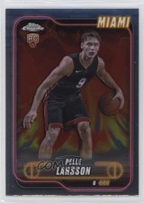 2024-25 Topps Chrome Pelle Larsson #166 1ns5