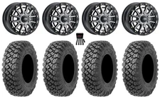 ITP SD10 Bdlk 15x6.5 Wheels GM 32" Alpha Tires Can-Am Maverick R