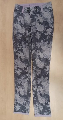 MET jeans ladies size 24 / 25 beige or floral designer fashion from Italy