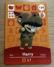 AUTHENTIC 124 HARRY Nintendo Amiibo Animal...