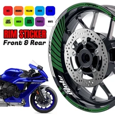 For Kawasaki Z400 19-24 23 22 21 20 17 inch Wheel Rim Stickers Line GP02