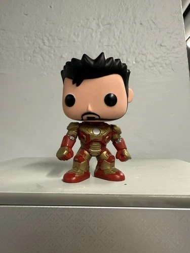Funko Pop! Marvel Iron Man 3 Tony Stark Unmasked #32 Loose Pop, No Box