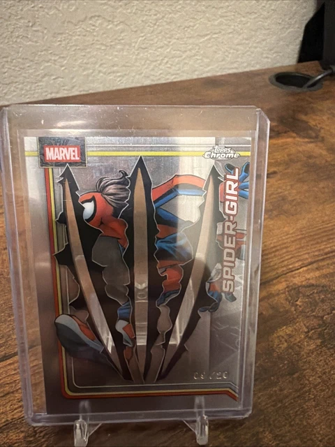 2026 Topps Chrome Marvel SPIDER-GIRL Clawed Case Hit SSP /20 161