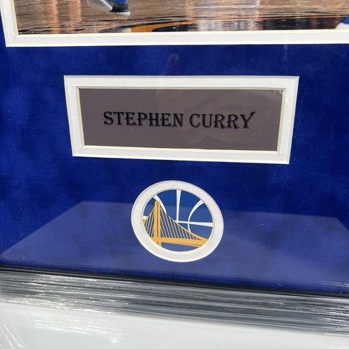 STEPHEN CURRY SIGNED AUTOGRAMM GERAHMTES FOTO KRIEGER 14x20 W~ COA - Bild 4 von 7