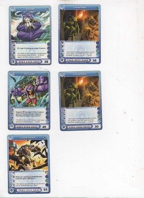 Chaotic lot #214 10 Overworld creature cards.